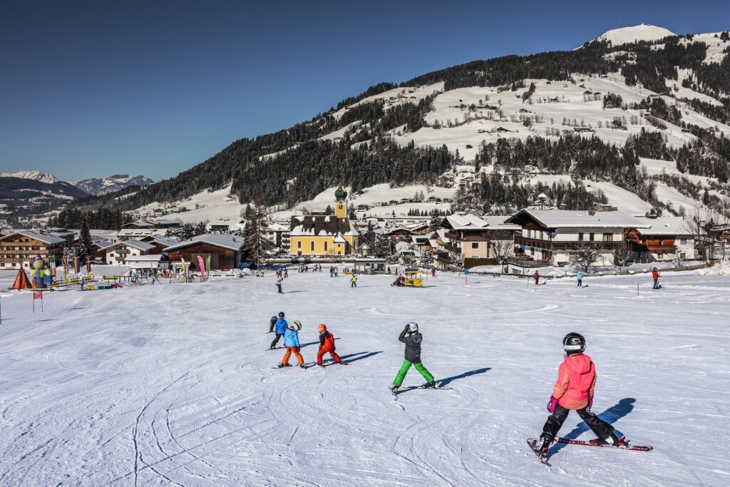 Oefenpiste in Westendorf